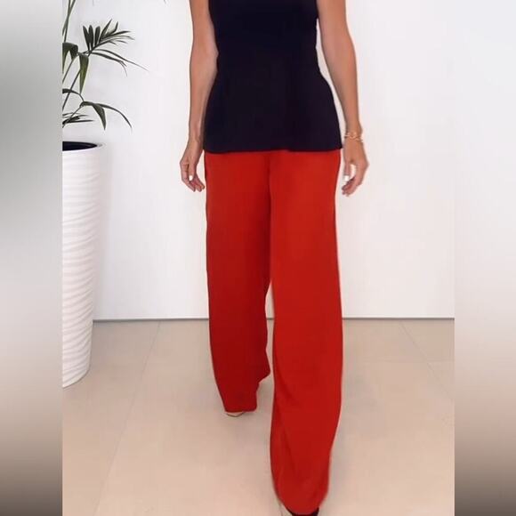 Zara ZW COLLECTION PAJAMA PANTS - Picture 11 of 14